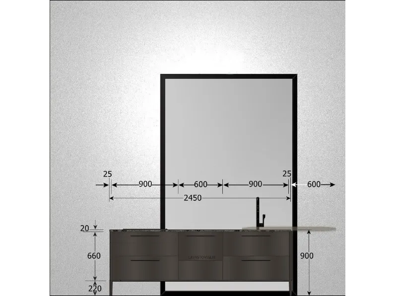 Cucina altri colori design con isola Cesar Modello unit a soli 10000 Euro