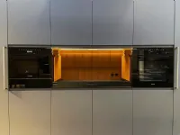 Cucina Arclinea moderna con isola altri colori in hpl Italia/convivium