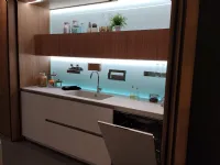 Cucina bianca moderna con isola Febal Cucina mod. square over a soli 27899 Euro