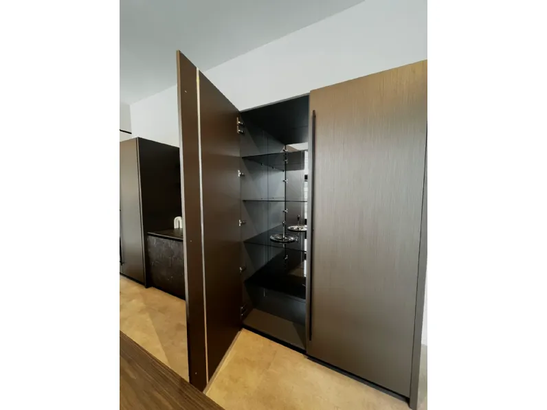 Cucina a PREZZI OUTLET in laminato materico Doimo cucine -60%
