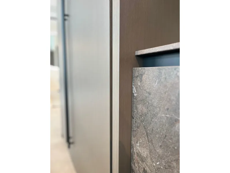 Cucina a PREZZI OUTLET in laminato materico Doimo cucine -60%