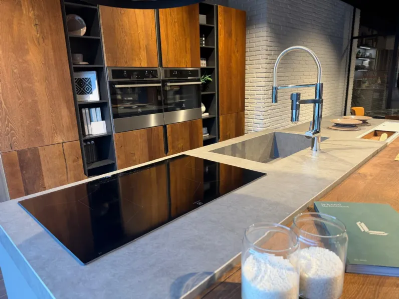Cucina con isola in melaminico altri colori Oltre bridge  a prezzo ribassato
