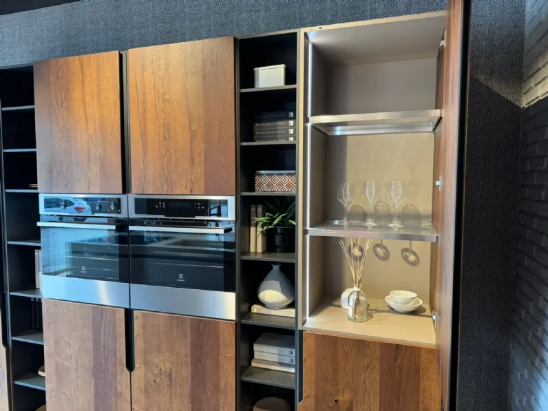 Cucina con isola in melaminico altri colori Oltre bridge  a prezzo ribassato