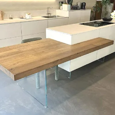 Cucina con isola lago 36e8 cut design altri colori Lago con isola scontata 45%