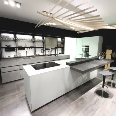 Scopri la cucina Artematica vitrum di Valcucine in OFFERTA OUTLET 