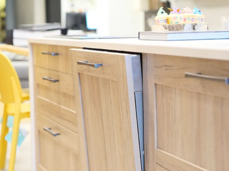 Cucina a PREZZI OUTLET in laminato materico Ar-tre -56%