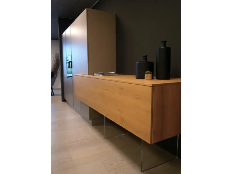 Cucina a PREZZI OUTLET in laminato materico Ar-tre -56%