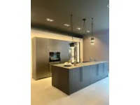 Cucina antracite design con isola Musa Scavolini in offerta