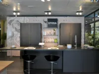 Cucina Metropolis natural con isola Stosa con un ribasso imperdibile