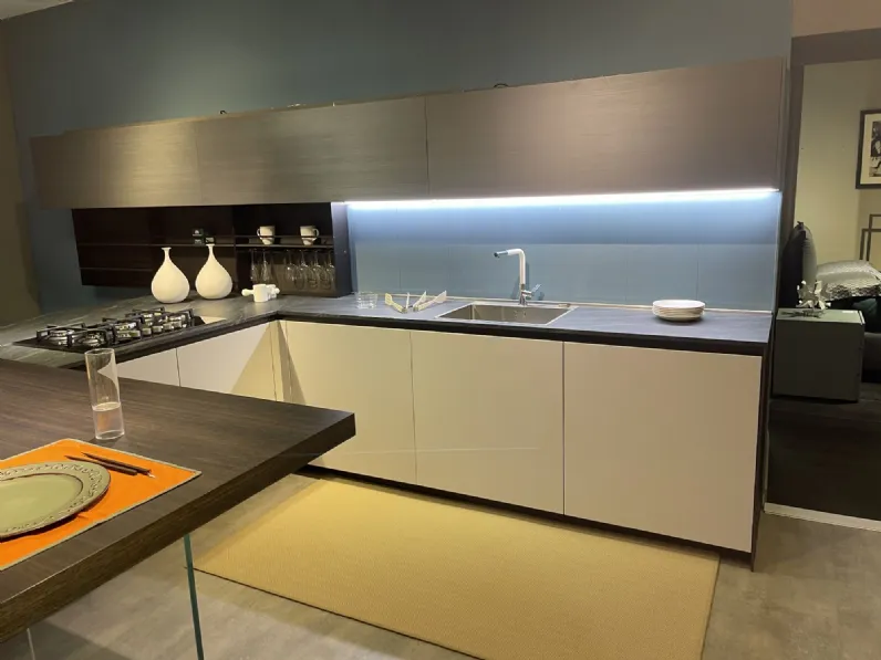 Cucina lineare Arrital AK PROJECT bordo dritto a Padova - Sconto 41%