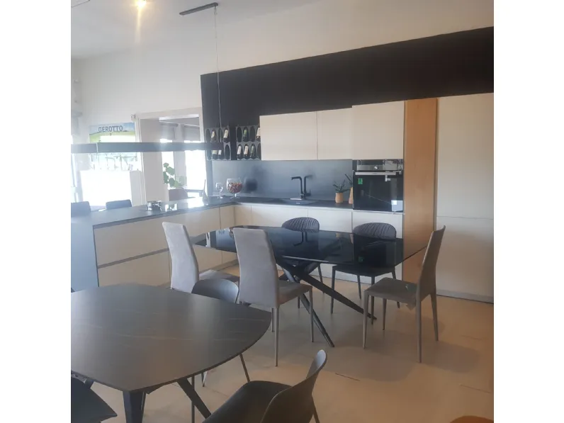 Cucina Aspen con penisola Doimo cucine con uno sconto imperdibile