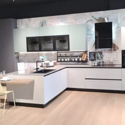 Cucina bali  moderna altri colori Evo cucine con penisola scontata 50%