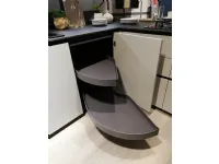 Cucina altri colori moderna con penisola Immagina wood Lube cucine a soli 12950 Euro