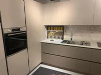Cucina con penisola moderna tortora Stosa Infinity a soli 11972 Euro