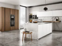 Cucina a prezzo ribassato con penisola moderna Z6 Arredo3