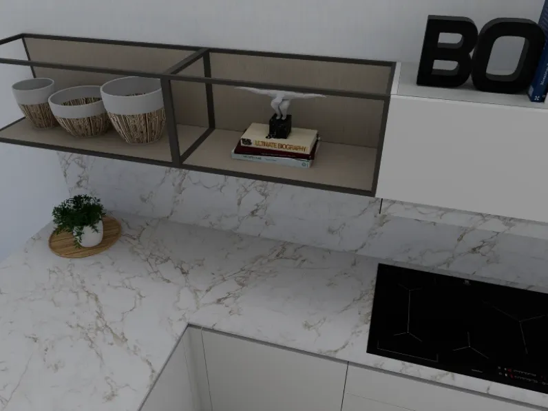 Cucina moderna con penisola Cucina time composizione 5 Arredo3 a prezzo scontato