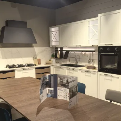 Cucina a prezzo scontato ad angolo provenzale Contempo  Creo