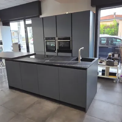 Cucina con isola design grigia Copat cucine Copatlife a soli 16585 Euro