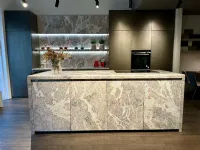 Cucina con isola moderna grigia Zampieri cucine Corner a soli 32950 Euro
