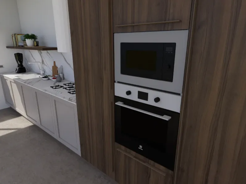 Cucina lineare Arredo3 Cucina alma composizione a SCONTATA 40%