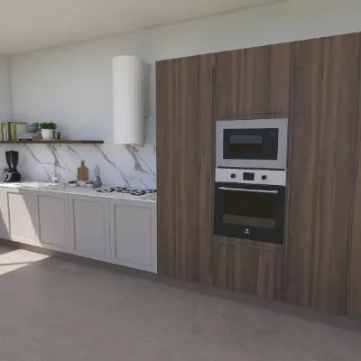 Cucina lineare Arredo3 Cucina alma composizione a SCONTATA 40%