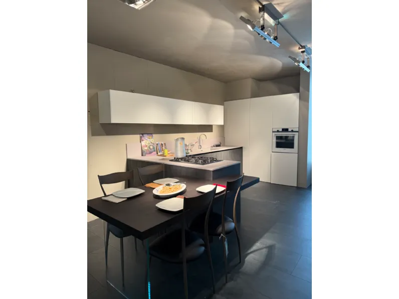 Cucina rovere moro moderna ad angolo Copat cucine Cucina copatlife 21 a soli 8775 Euro
