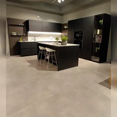 Cucina con isola in vetro altri colori Cucina glass a prezzo ribassato