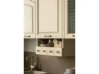 Cucina con isola classica bianca Colombini casa Cucina mida shabby chic vero legno   a soli 5890 Euro