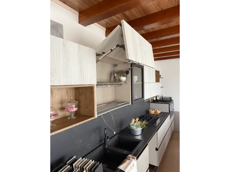 Cucina con isola moderna bianca Home cucine Cucina silver a soli 7500 Euro