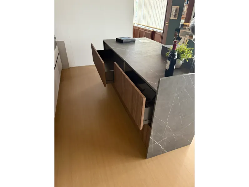 Cucina con isola moderna bianca Home cucine Cucina silver a soli 7500 Euro