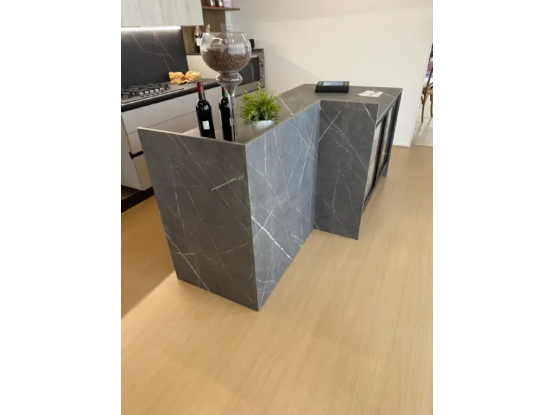 Cucina con isola moderna bianca Home cucine Cucina silver a soli 7500 Euro
