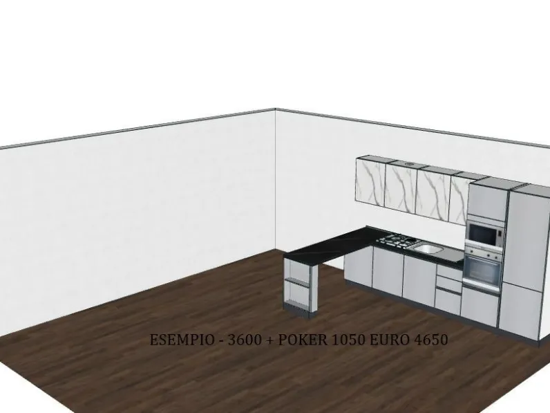 Cucina Cucine store con penisola Asia SCONTATA