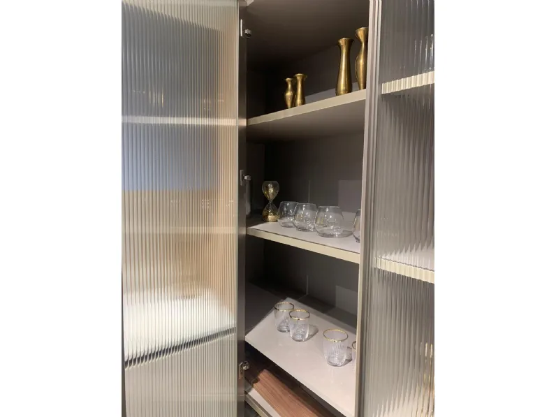 Cucina a PREZZI OUTLET in polimerico opaco Stosa -50%