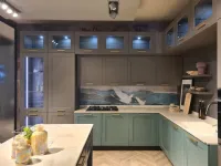 Cucina ad isola in laminato opaco a prezzo ribassato 55%