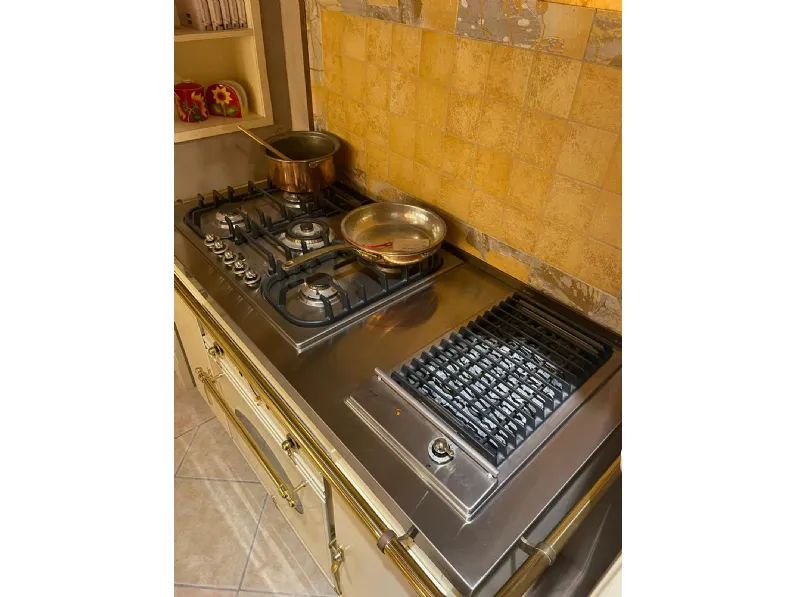 Cucina altri colori classica con penisola Collezione esclusiva Cv 634 cucina clara-perimetro a soli 19900€