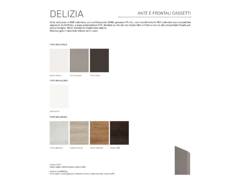 Cucina altri colori moderna lineare Net cucine Delizia a soli 4430 Euro