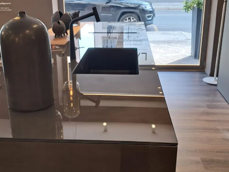 Cucina antracite design con isola Lago Cucina lago a soli 27000€