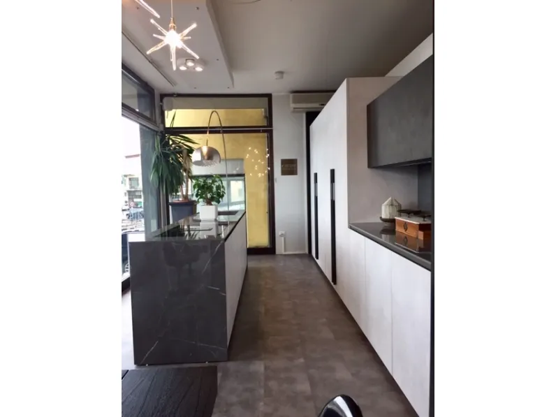 Cucina a prezzo ribassato ad isola design Segni up - irori Zampieri cucine