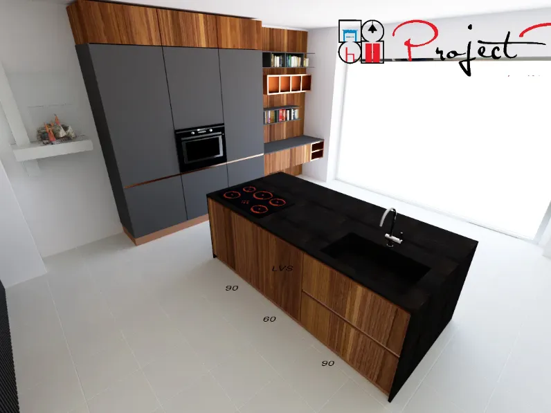 Cucina Twenty design  di Astra in Offerta Outlet -45%