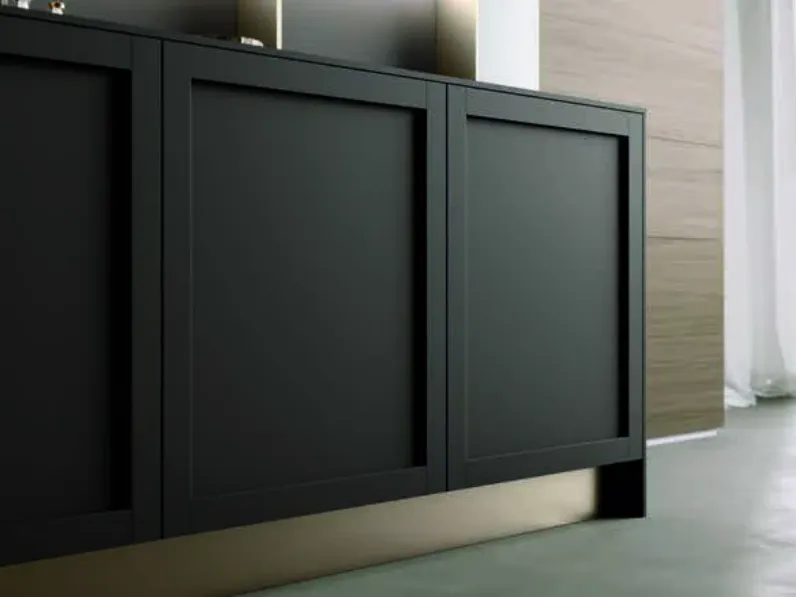 Cucina antracite design Penta / lungomare compo 11 Colombini casa scontata 