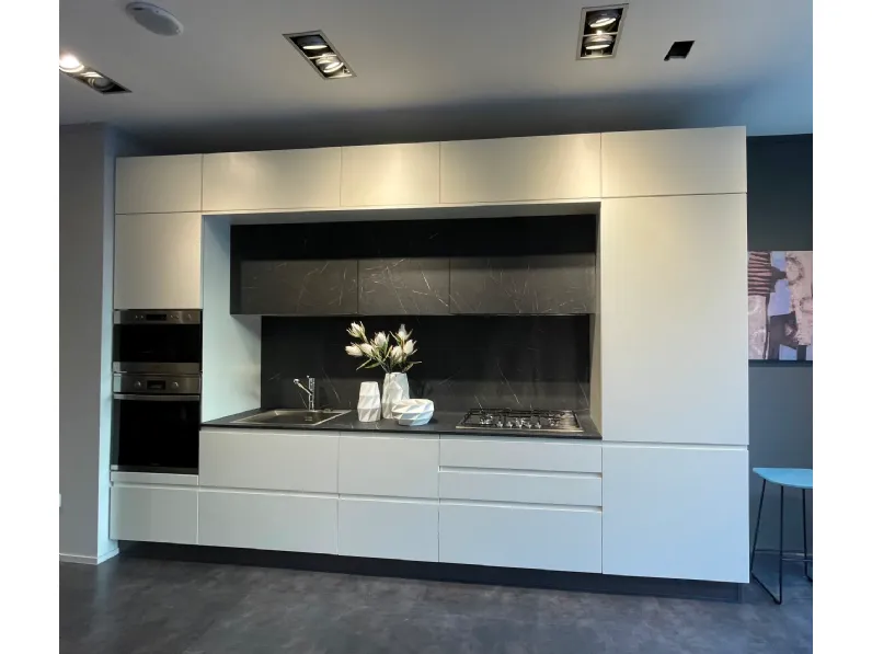 Cucina a prezzo scontato lineare moderna Traccia  Febal