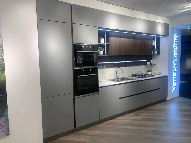 Cucina a prezzo scontato lineare moderna Like j Veneta cucine