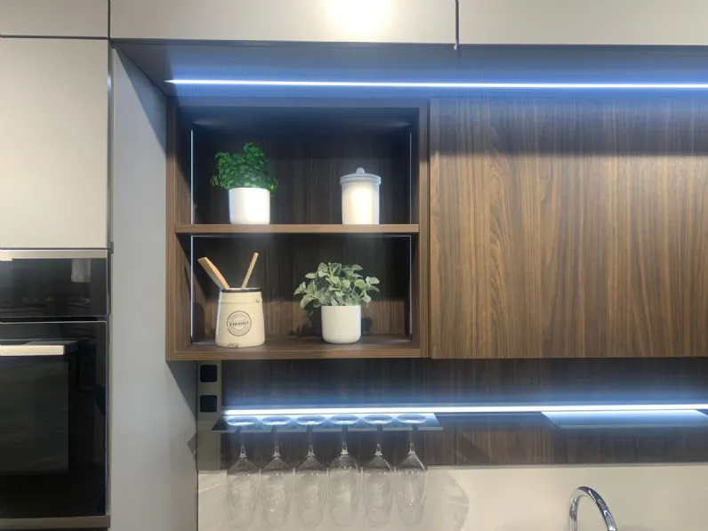 Cucina a prezzo scontato lineare moderna Like j Veneta cucine
