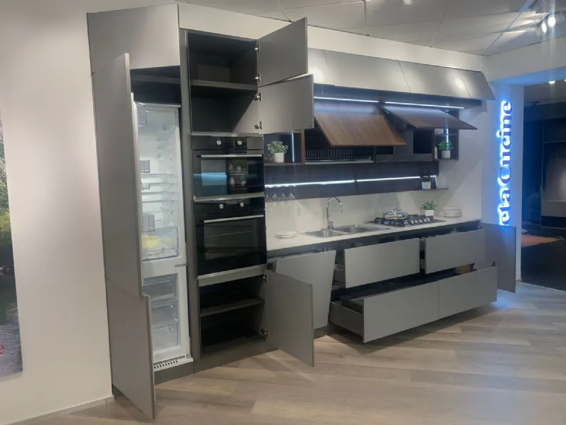 Cucina a prezzo scontato lineare moderna Like j Veneta cucine