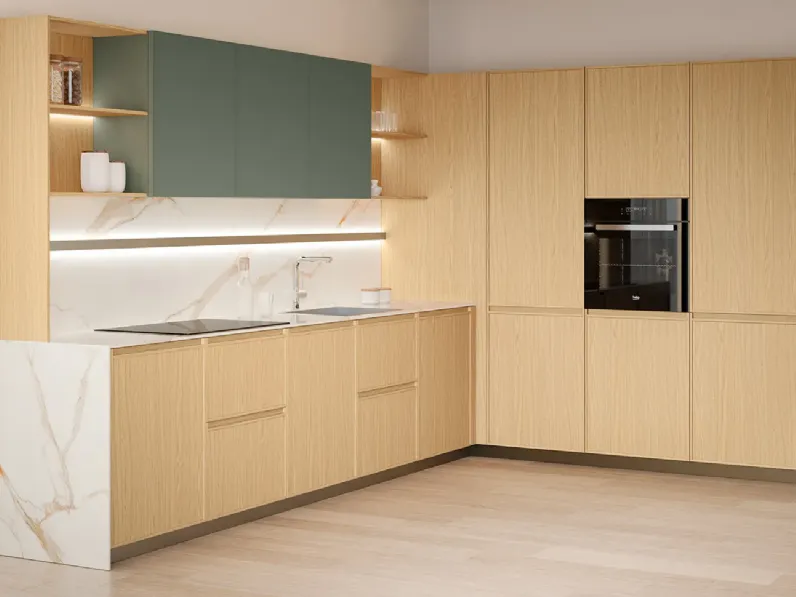 Cucina di Veneta Cucine modello Sakura 01: richiedi ora il prezzo 
