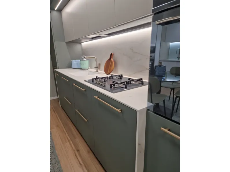 Cucina altri colori design lineare Essebi York color a soli 7800 Euro