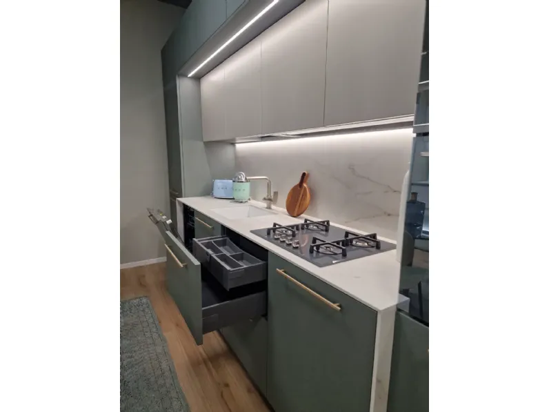 Cucina altri colori design lineare Essebi York color a soli 7800 Euro