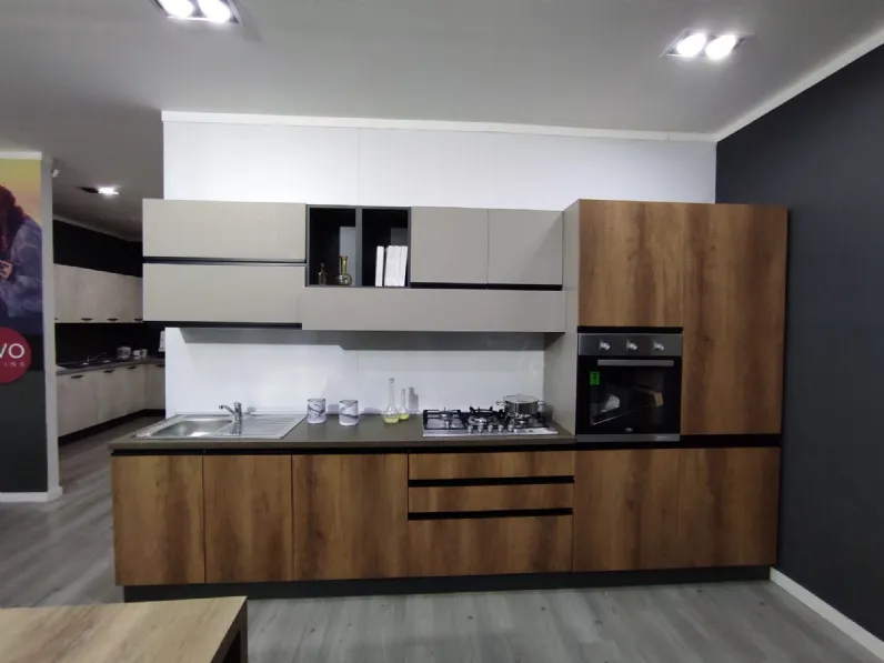 Cucina altri colori moderna lineare Emily 10 Evo cucine a soli 4990€