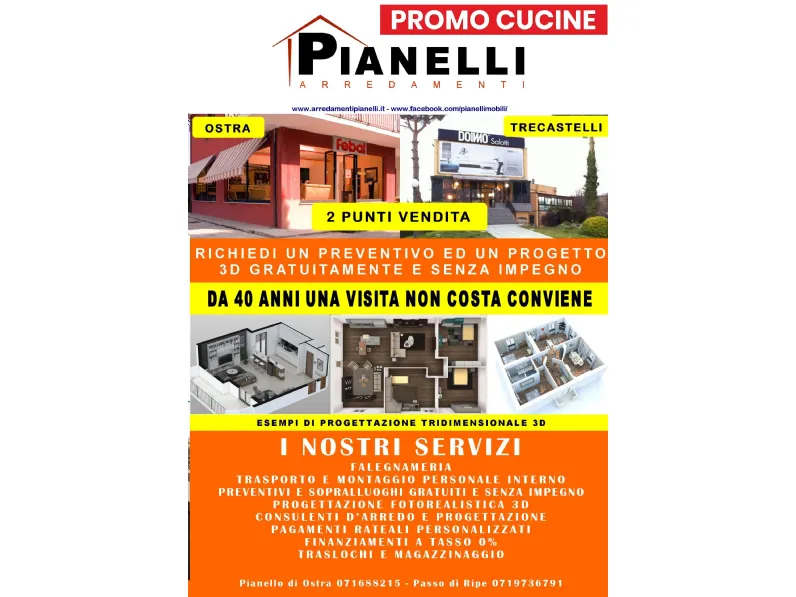 Cucina a prezzo ribassato con isola design Ice Febal