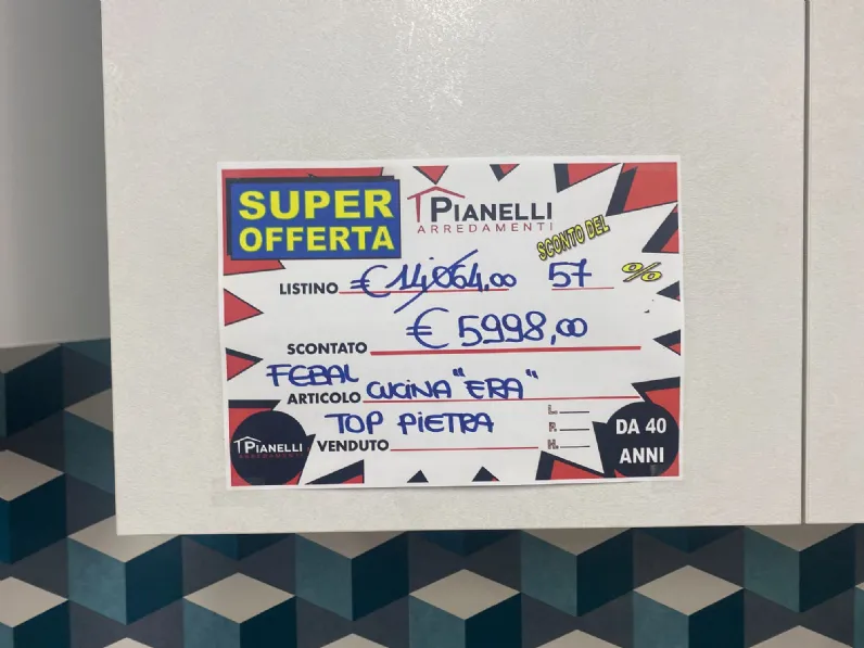 Cucina Febal Era PREZZO OUTLET scontata 57%